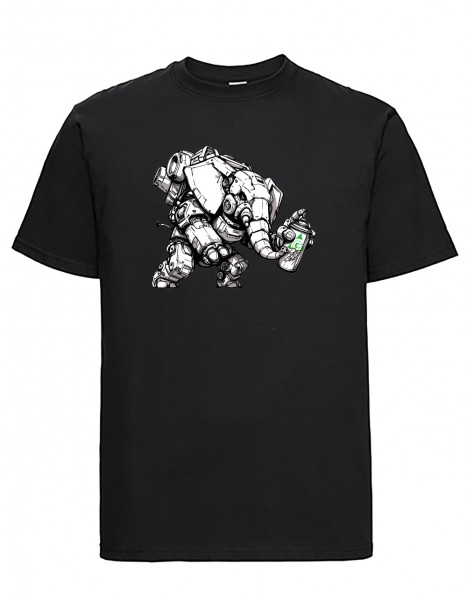 Graffiti Cans Elephant T-Shirt