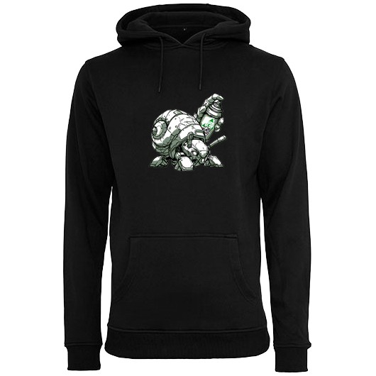 Graffiti Cans Snail Heavy Hoodie