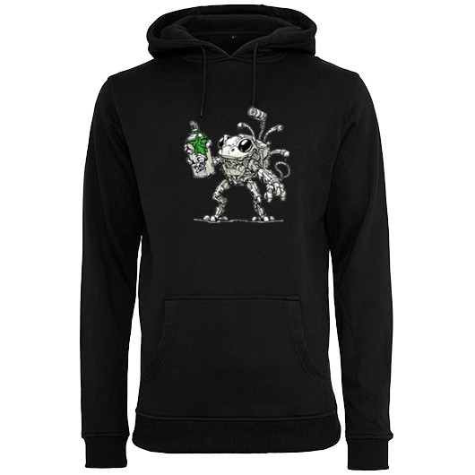 Graffiti Cans Frogg Heavy Hoodie